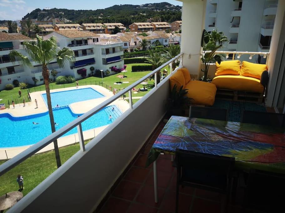 Casa En Urb. Con La Piscina Mas Grande De Javea. Exterior foto