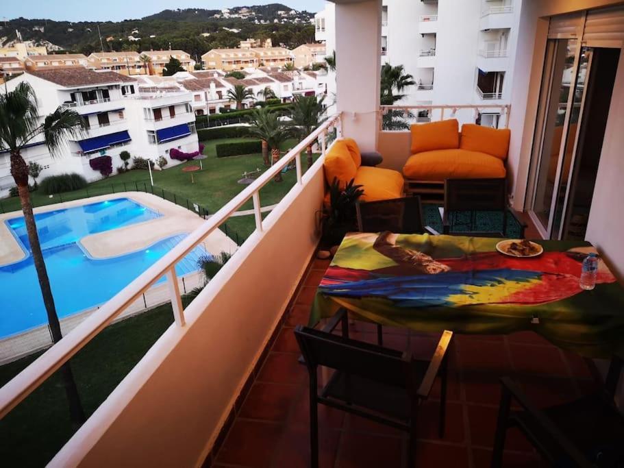 Casa En Urb. Con La Piscina Mas Grande De Javea. Exterior foto